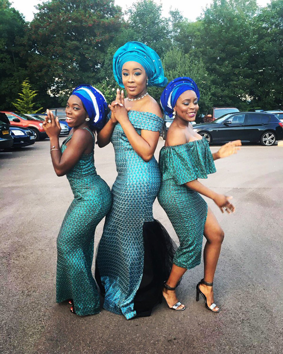 (Photo: Instagram) (From left - right: Wenona Barnieh, Teniola Tijani and Folayemi Adebayo) Super cute!!!