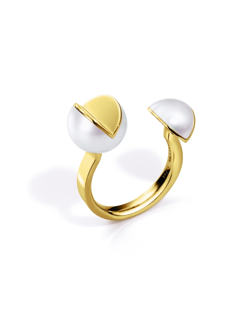 Wedge Ring M/G Tasaki (Image Courtesy of Melanie Georgacopoulos)