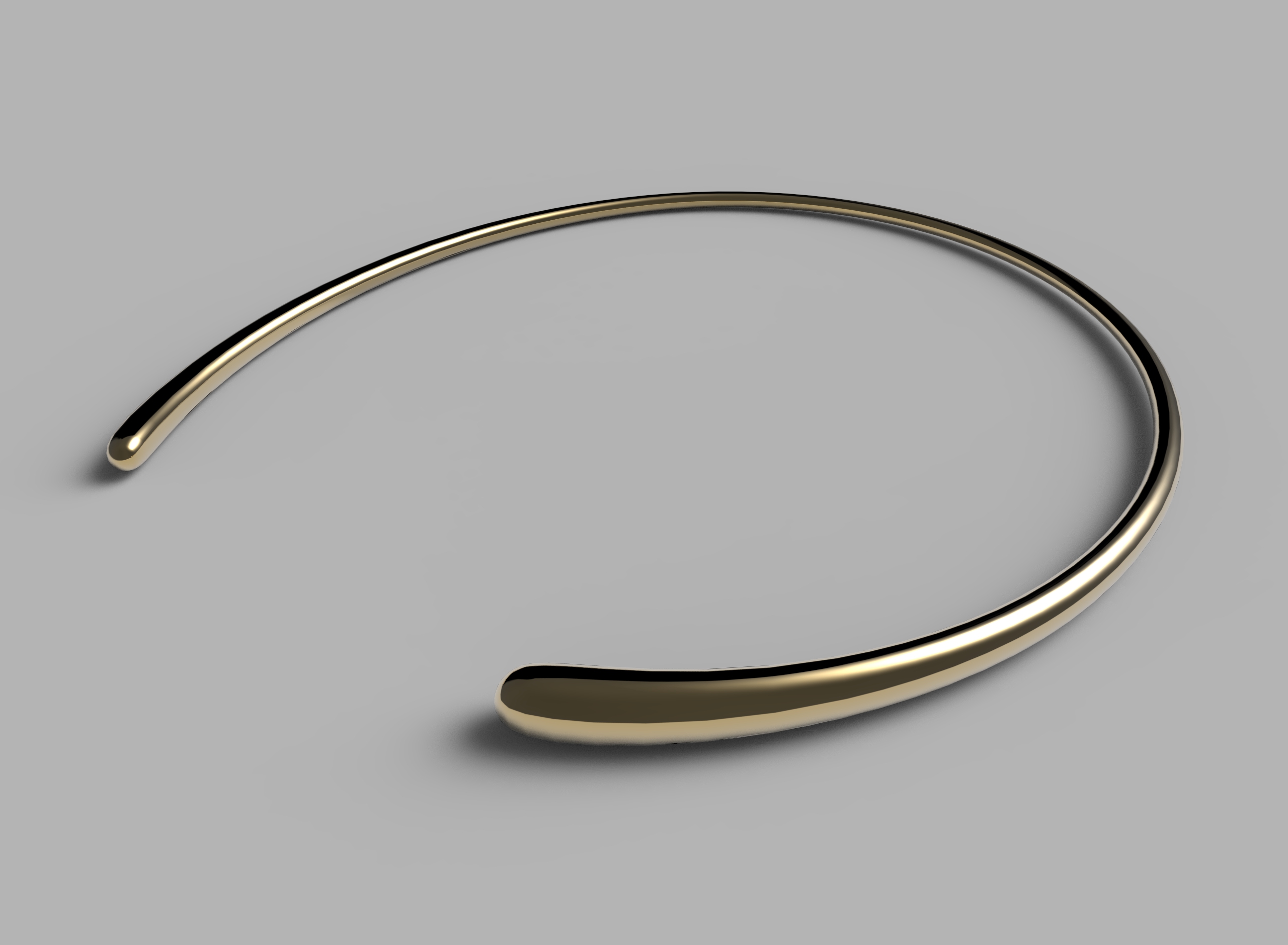 Mercy Bangle in Yellow Gold. Jacqueline Rabun for Georg Jensen. Image Courtesy of J Rabun