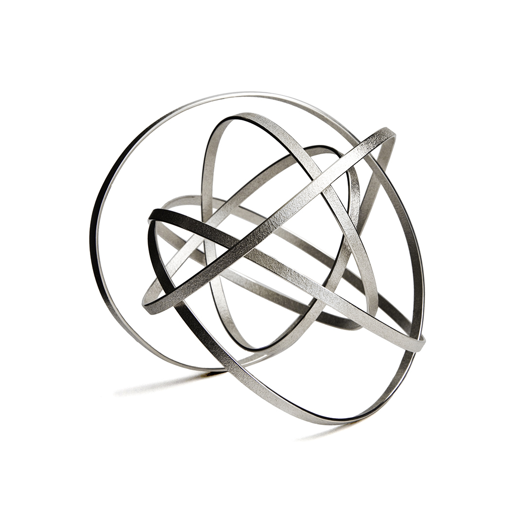 Orbit Bracelet in recycled silver. Image Courtesy of U Decker