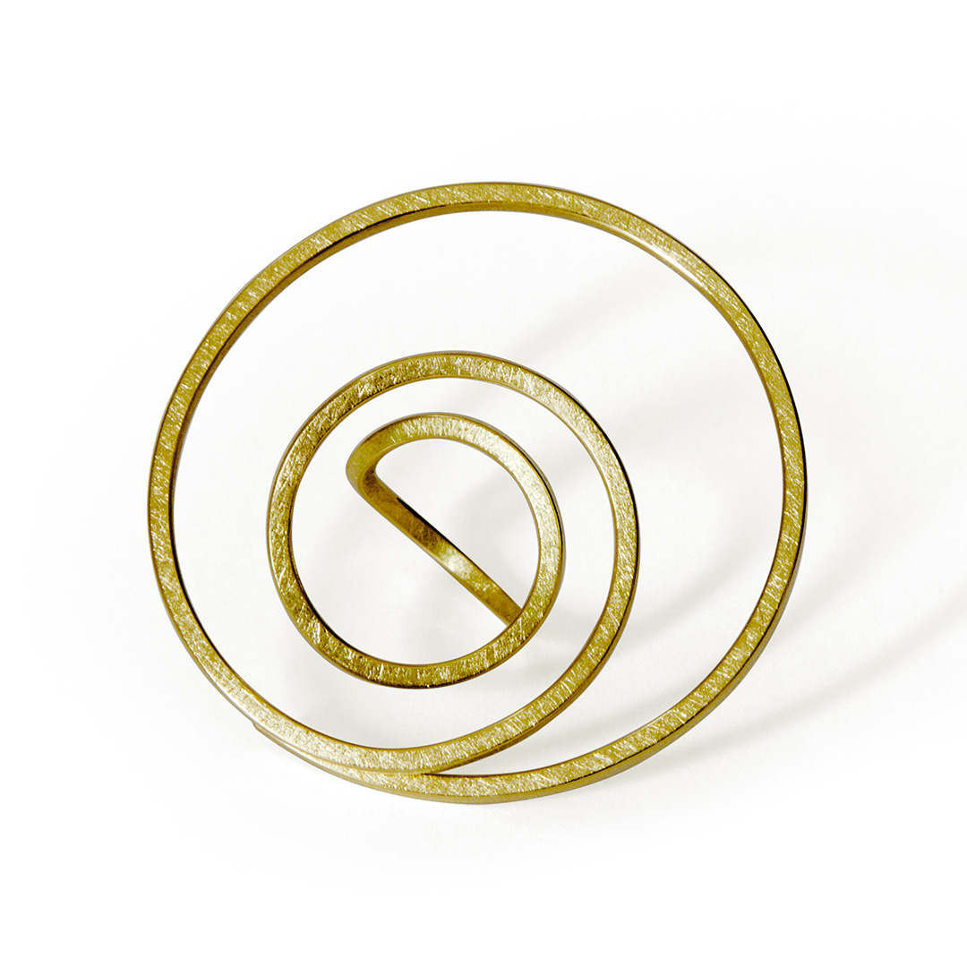 Infinity Spiral Ring in Fairtrade Gold. Image Courtesy of U Decker