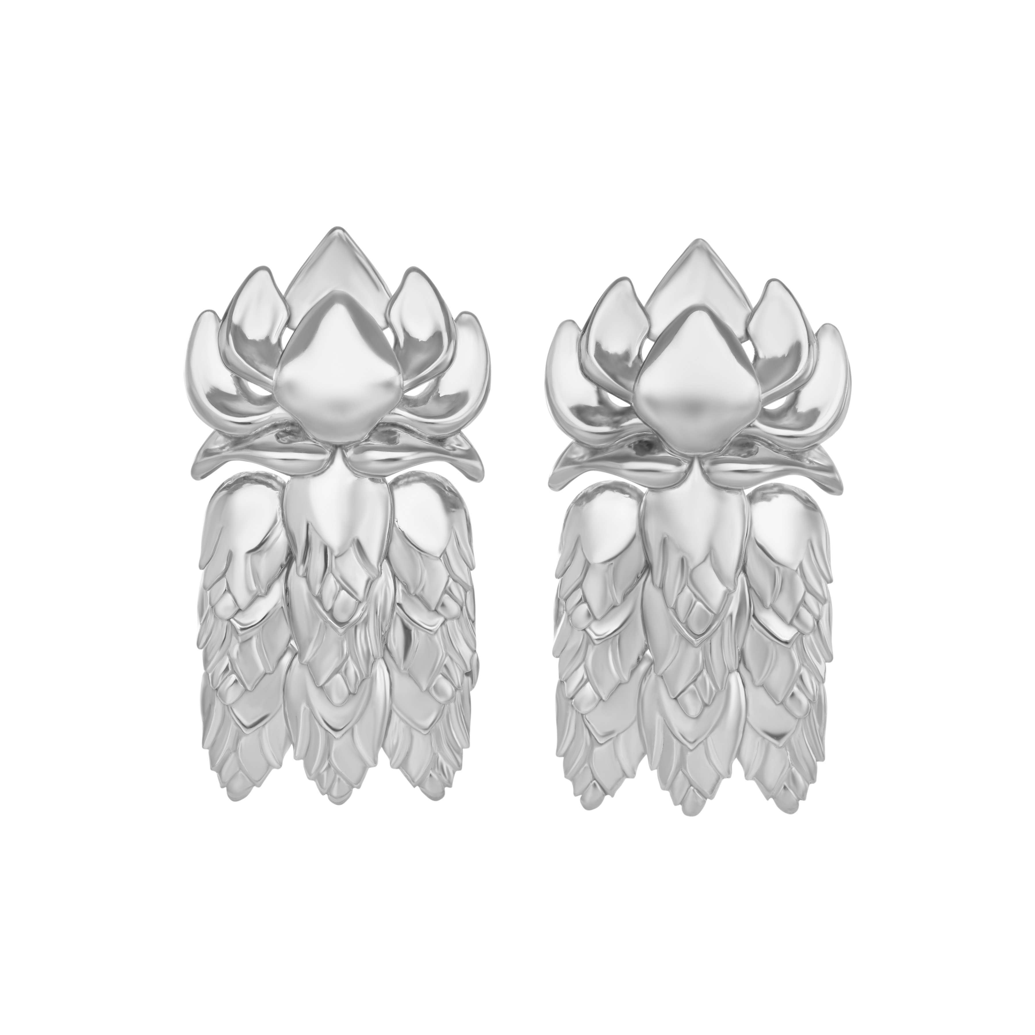 Phkachhouck 2.0 Earrings in 925 Sterling Silver, Image Courtesy of EdoEyen