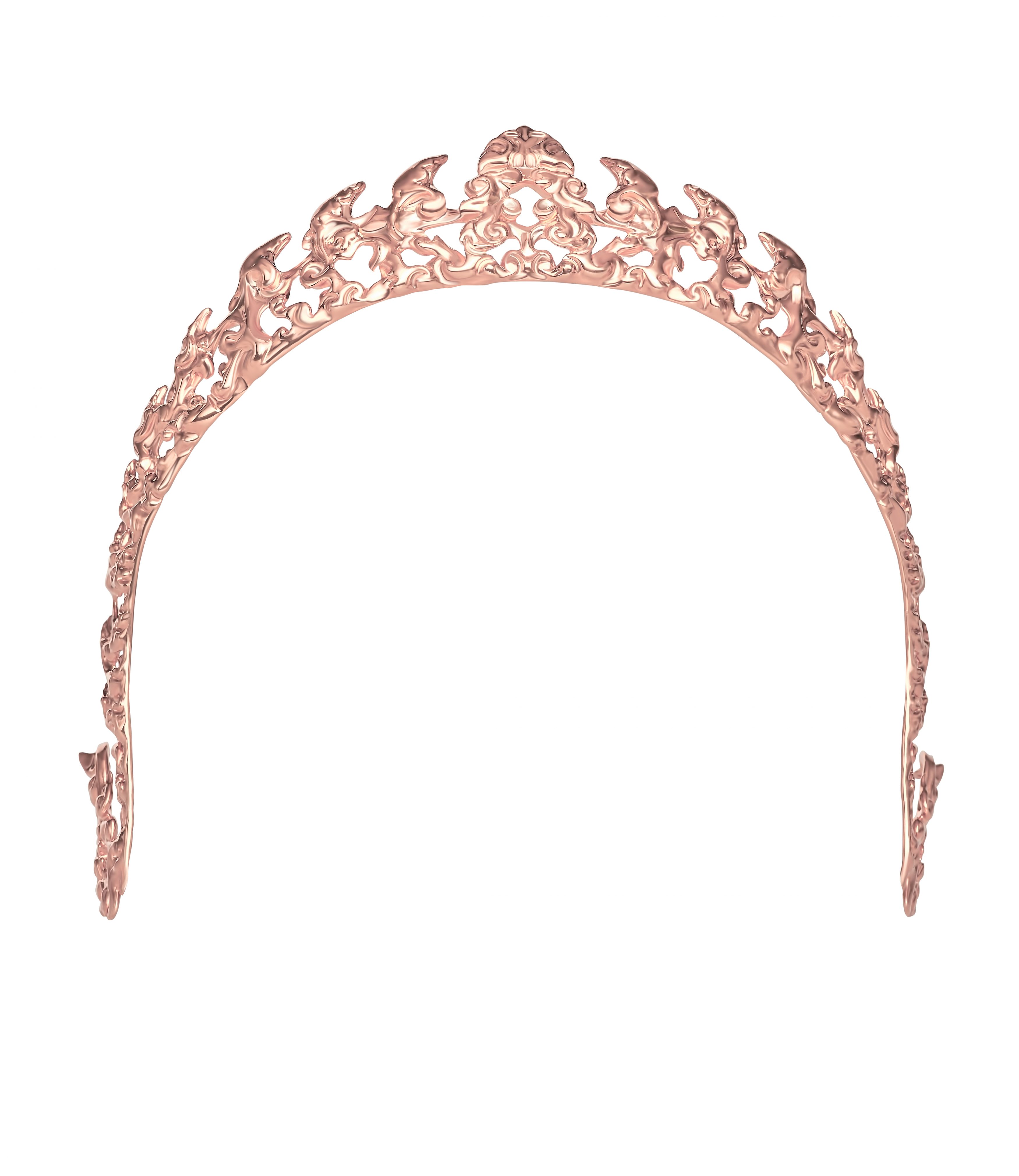 Gbang Crown in 18kt Rose Gold, Image Courtesy of EdoEyen