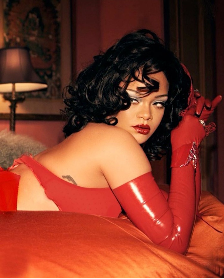 Rihanna wears La Coeur en Rouge Bangle, Image Courtesy of Feng J